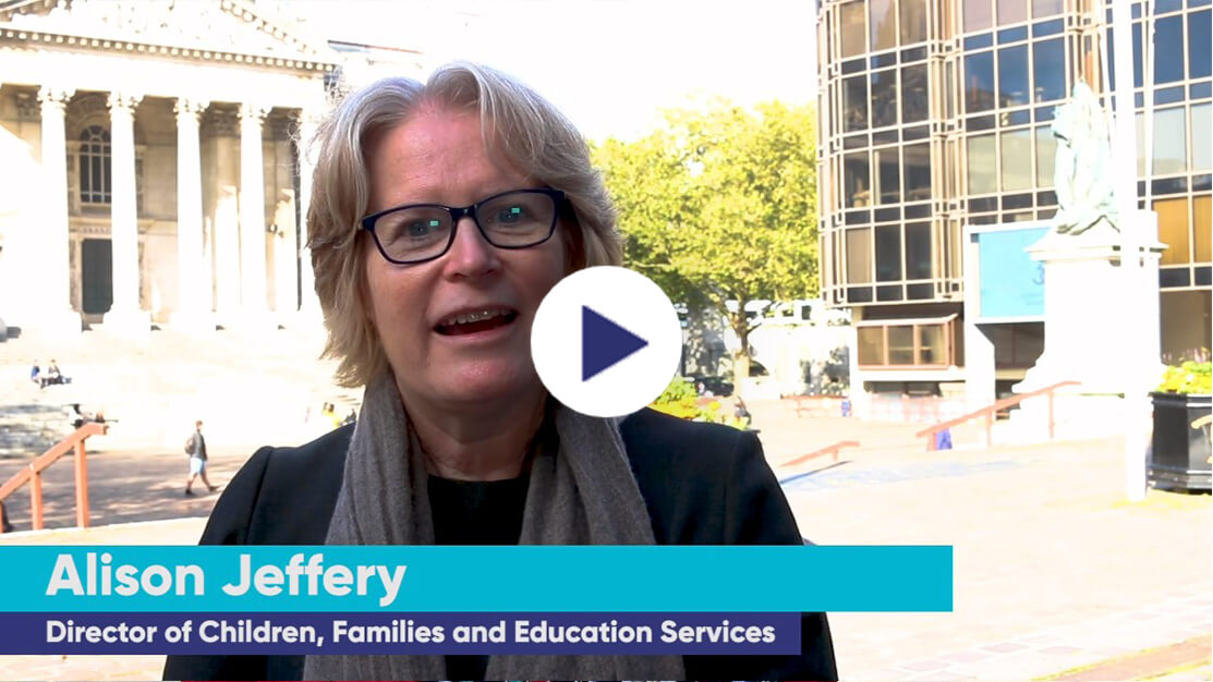 Introduction video clip by Alison Jeffery - Director of Children, Family and Education Services