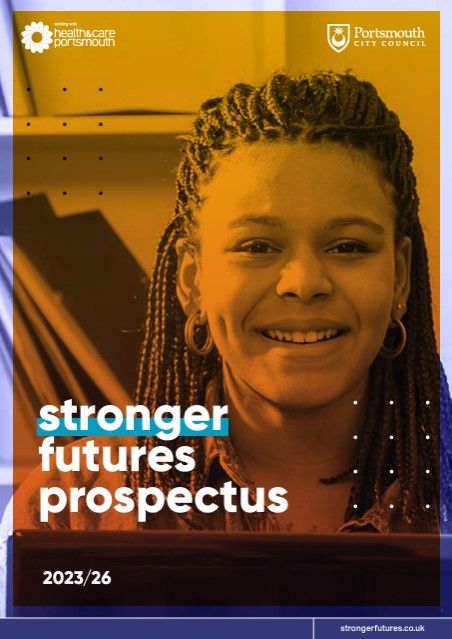 A link to a .pdf file titled Stronger Futures prospectus